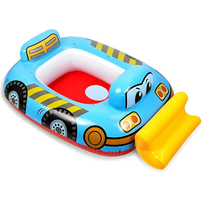 JCB THEME SWIM TUBE PORTABLE INFLATABLE & FOLDABLE SWIMMING POOL TUBE OUTDOOR & INDOOR WATER SWIMMING TUBR FOR KIDS & ADULTS