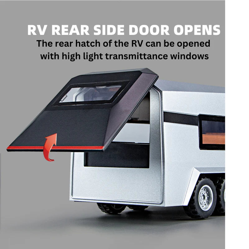 Mercedes-benz G63 Pick-up Trailer Scale Model Diecast Metalcar - All Size