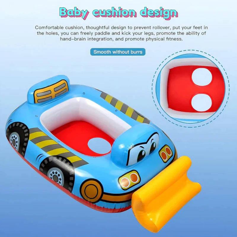 JCB THEME SWIM TUBE PORTABLE INFLATABLE & FOLDABLE SWIMMING POOL TUBE OUTDOOR & INDOOR WATER SWIMMING TUBR FOR KIDS & ADULTS