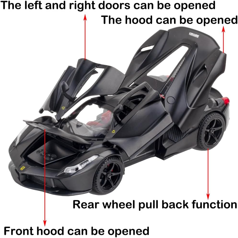 BIG SIZE 1:24 LAFERRARI SPORT CAR DIECAST SCALE MODEL METAL Car