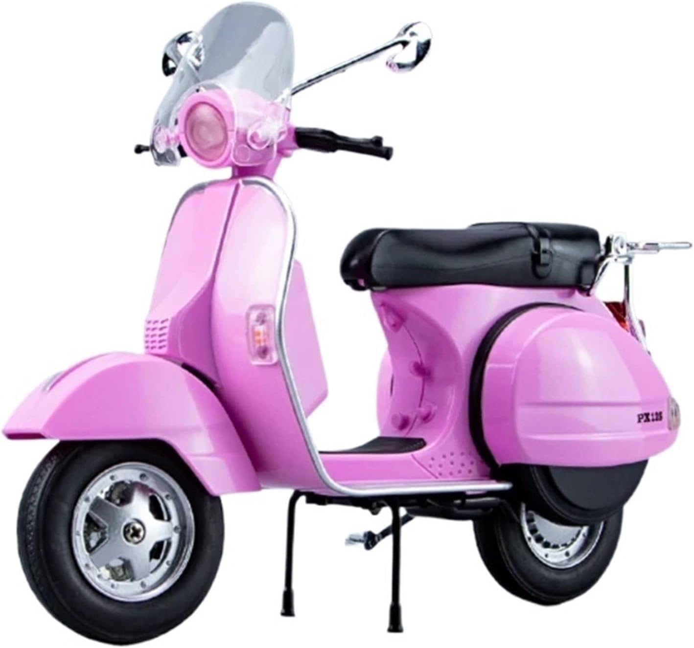 BEAUTY HUB VESPA 125 MOTORCYCLE MODEL, ALLOY MATERIAL, SIMULATED RETRO MOTORCYCLE, LITTLE SHEEP SCOOTER, BOXED COLLECTION DISPLAY (COLOR : MULTI)