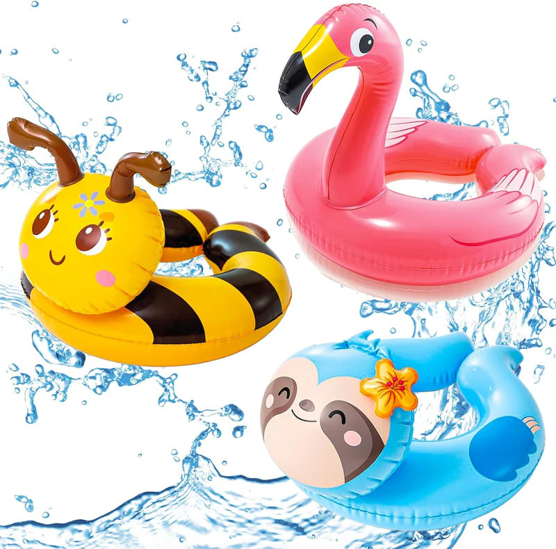 DUCK THEME ROUND PORTABLE INFLATABLE & FOLDABLE SWIMMING POOL TUBE OUTDOOR & INDOOR WATER SWIMMING POOL TUBE FOR KIDS & ADULTS