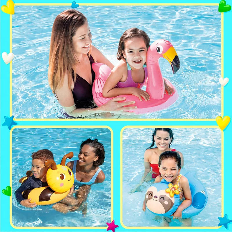 DUCK THEME ROUND PORTABLE INFLATABLE & FOLDABLE SWIMMING POOL TUBE OUTDOOR & INDOOR WATER SWIMMING POOL TUBE FOR KIDS & ADULTS