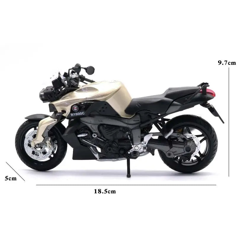 Bmw R1800c Scale Model Diecast Metalcar - All Size