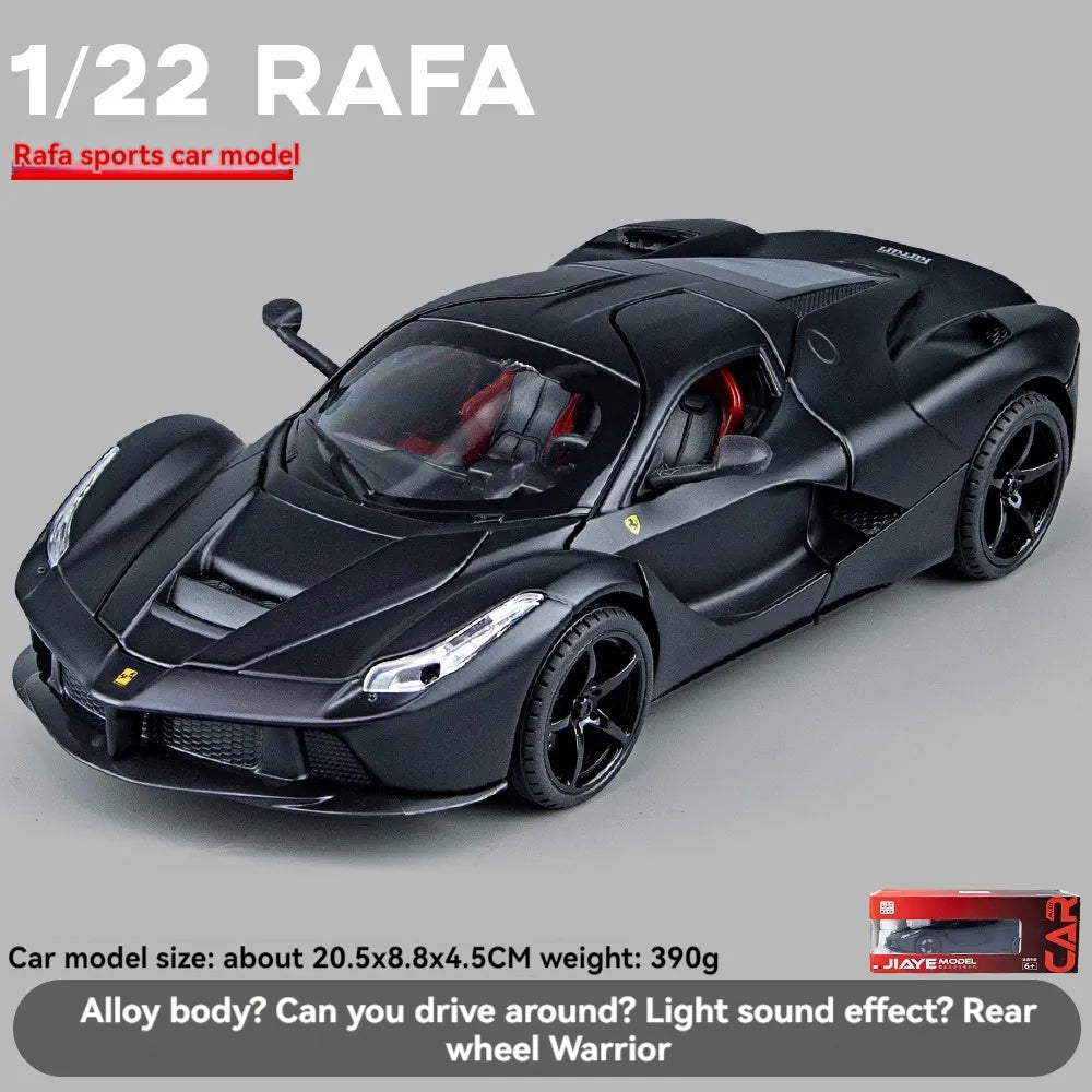 BIG SIZE 1:24 LAFERRARI SPORT CAR DIECAST SCALE MODEL METAL Car