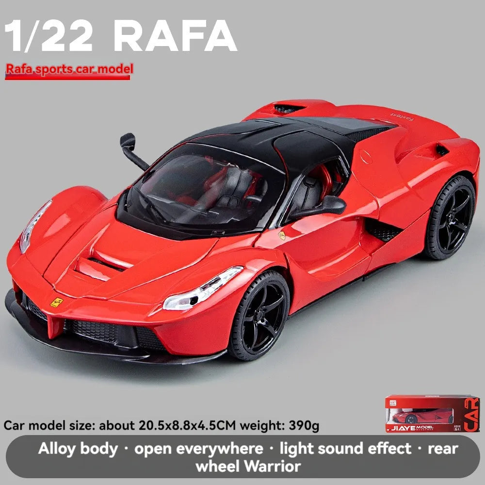 BIG SIZE 1:24 LAFERRARI SPORT CAR DIECAST SCALE MODEL METAL Car