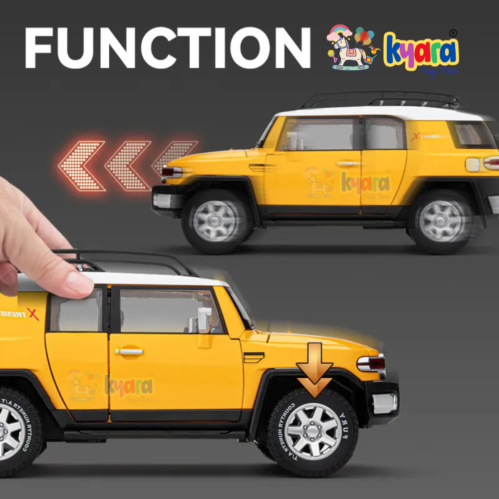 Toyota Fj Cruiser Scale Model Diecast Metalcar