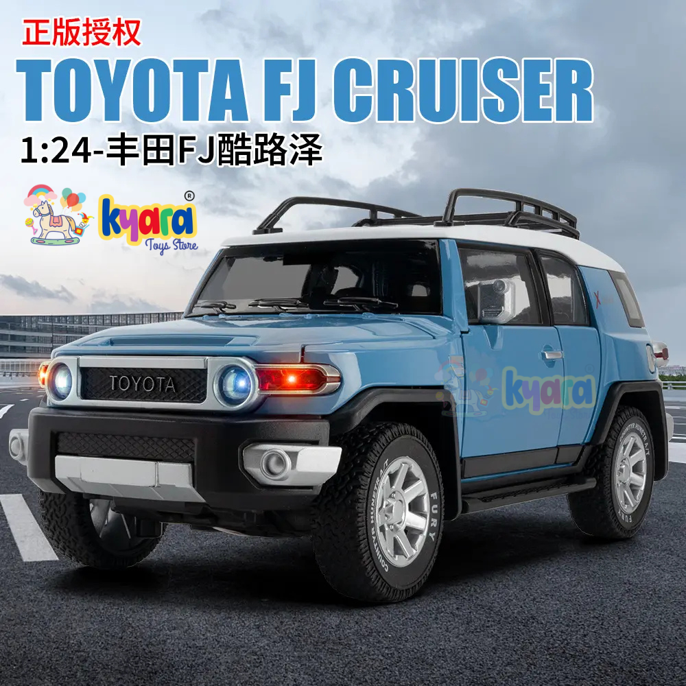 Toyota Fj Cruiser Scale Model Diecast Metalcar