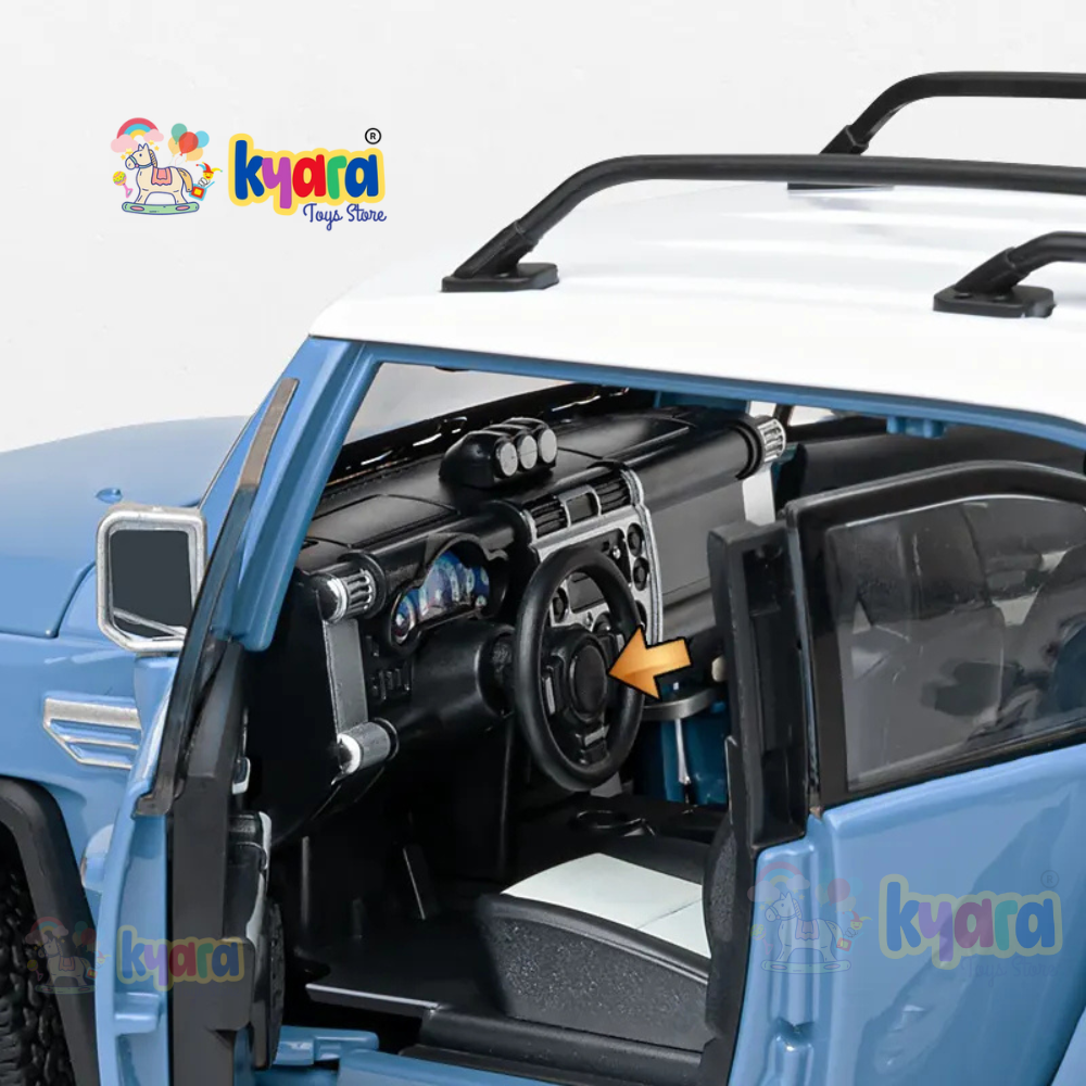 Toyota Fj Cruiser Scale Model Diecast Metalcar