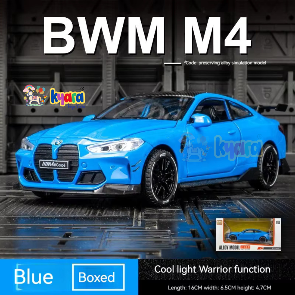 BMW M4 Scale Model Diecast Metalcar
