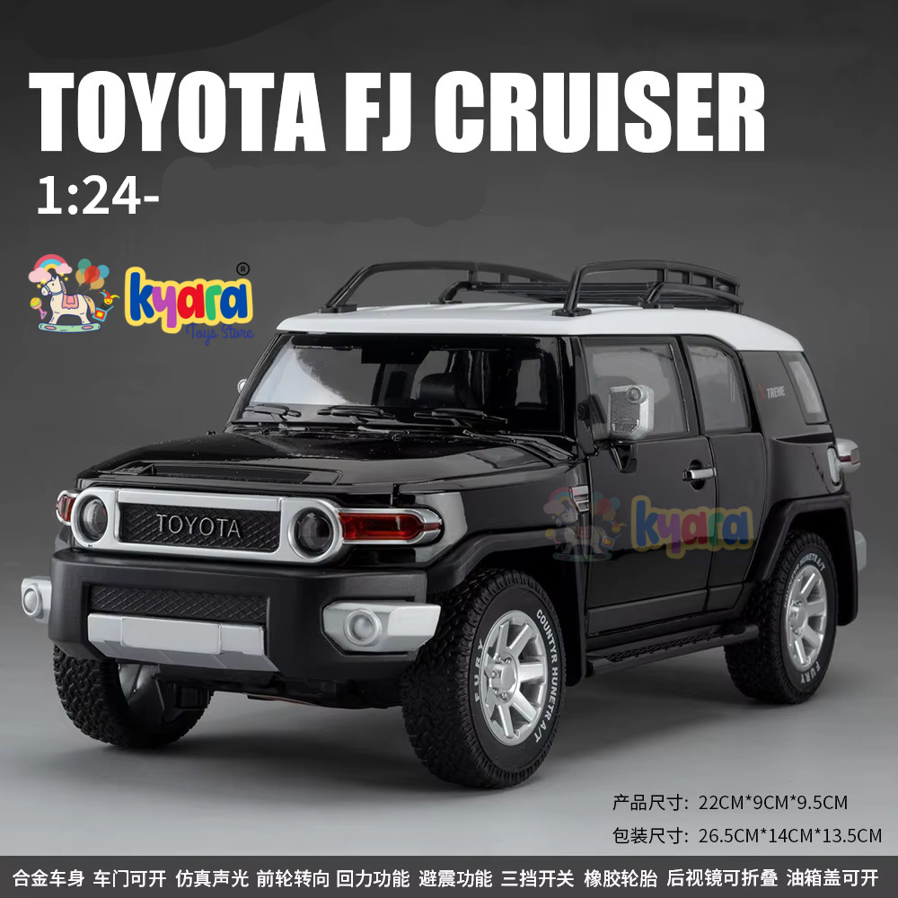 Toyota Fj Cruiser Scale Model Diecast Metalcar