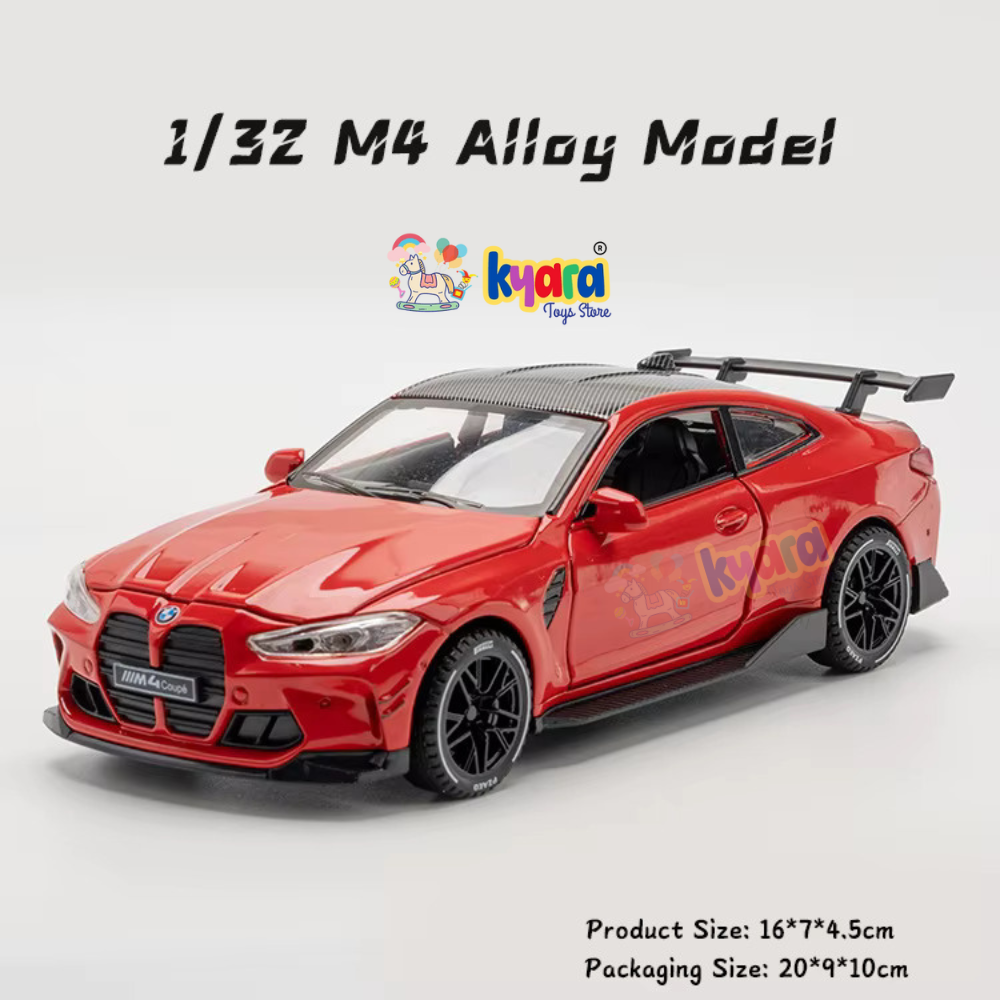 BMW M4 Scale Model Diecast Metalcar