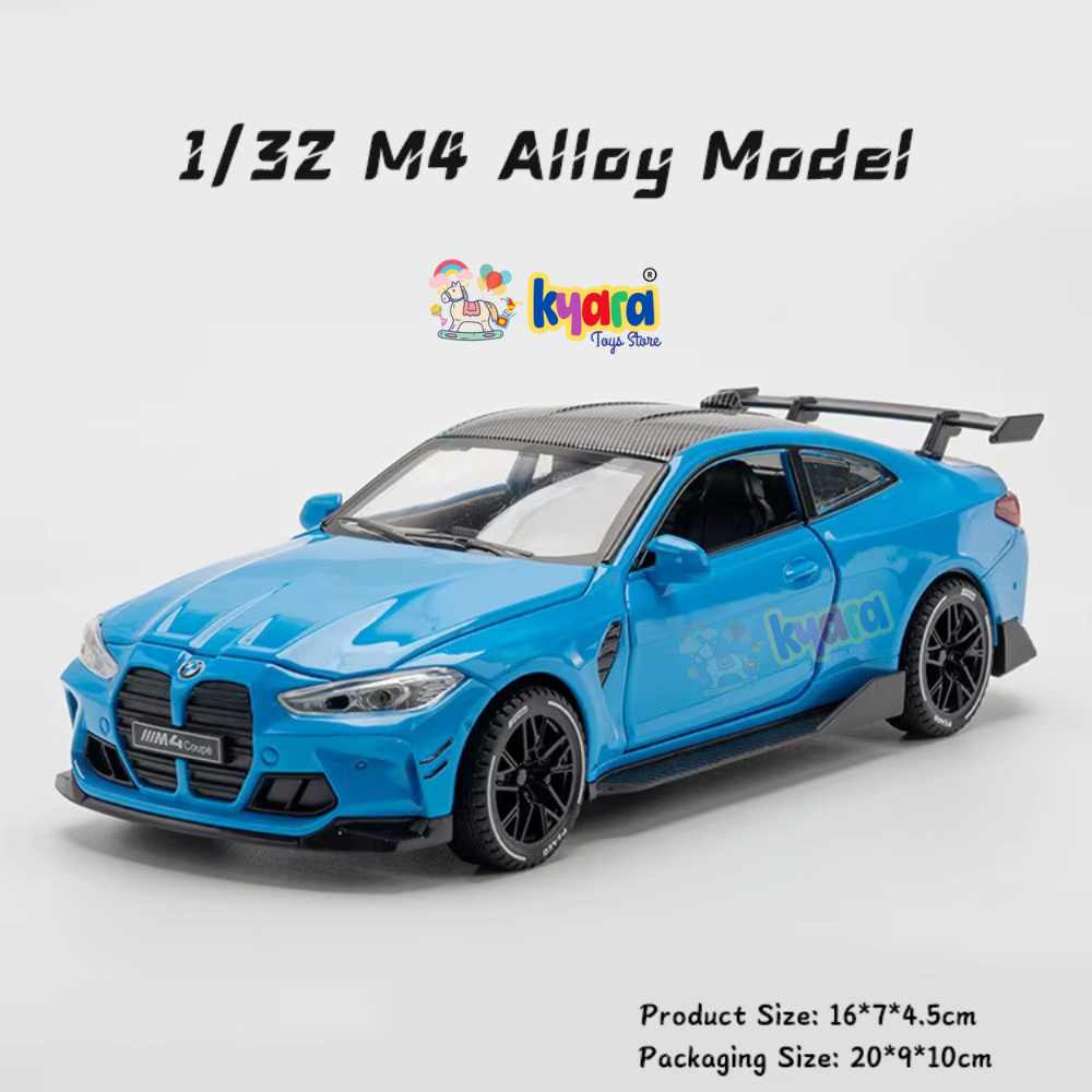 BMW M4 Scale Model Diecast Metalcar