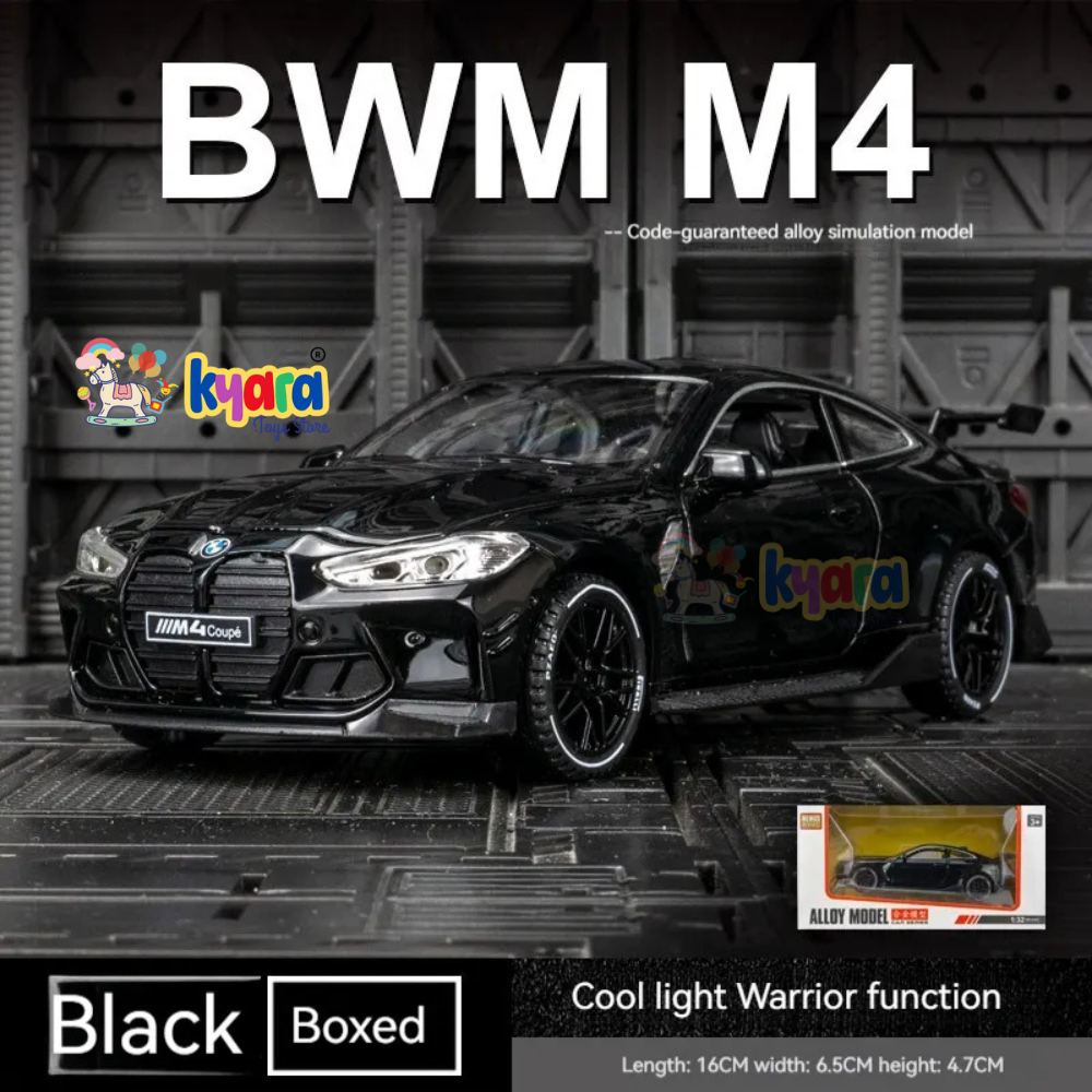 BMW M4 Scale Model Diecast Metalcar