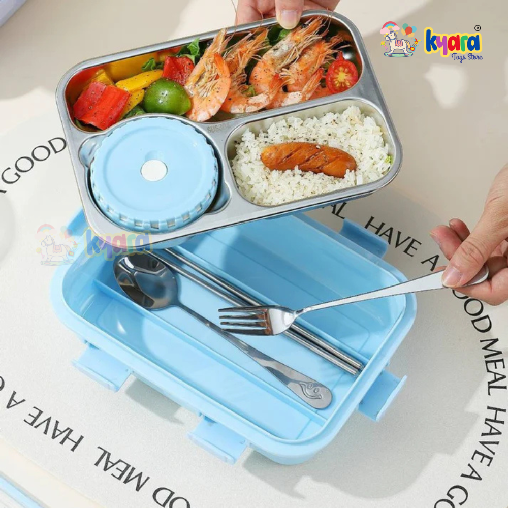 3 Compartment Bento Lunch Box