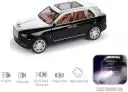 BIG SIZE ROLLS ROYCE CULLINAN 1:24 DIECAST METAL PULLBACK TOY CAR WITH OPENABLE DOORS & LIGHT, MUSIC BOYS CAR FOR KIDS BEST TOYS GIFTS TOYS FOR KIDS [SIZE:-18CM*9.4CM*7.2CM]【 MULTICOLOR 】