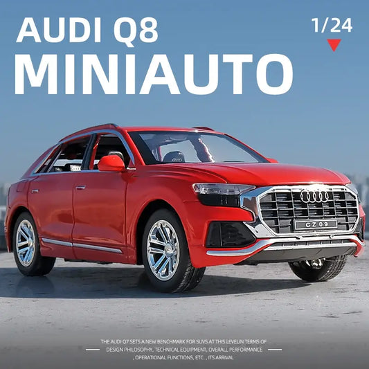 Audi Q8 Scale Model Diecast Metalcar - All Size