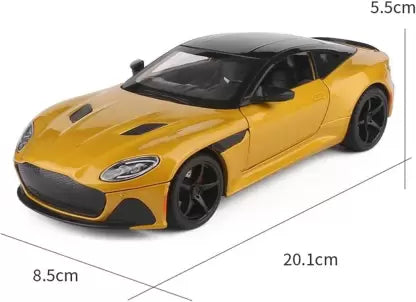 1:24 for Aston Martin GT Alloy Diecasts & Toy Vehicles Metal Toy Car Model Sound and Light Pull Back Collection Kids Toy[3 Color available Any 1 Random Send ][22CM*9CM*8CM]