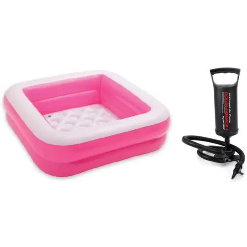 3 FT PORTABLE INFLATABLE & FOLDABLE SWIMMING POOL OUTDOOR & INDOOR WATER SWIMMING POOL FOR KIDS & ADULTS