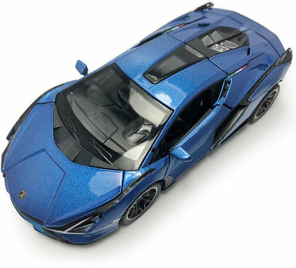 1:24 Metal Car Lamborghini Sian Die Cast Alloy Light & Sound MultiColor (MultiColor, Pack Of1)