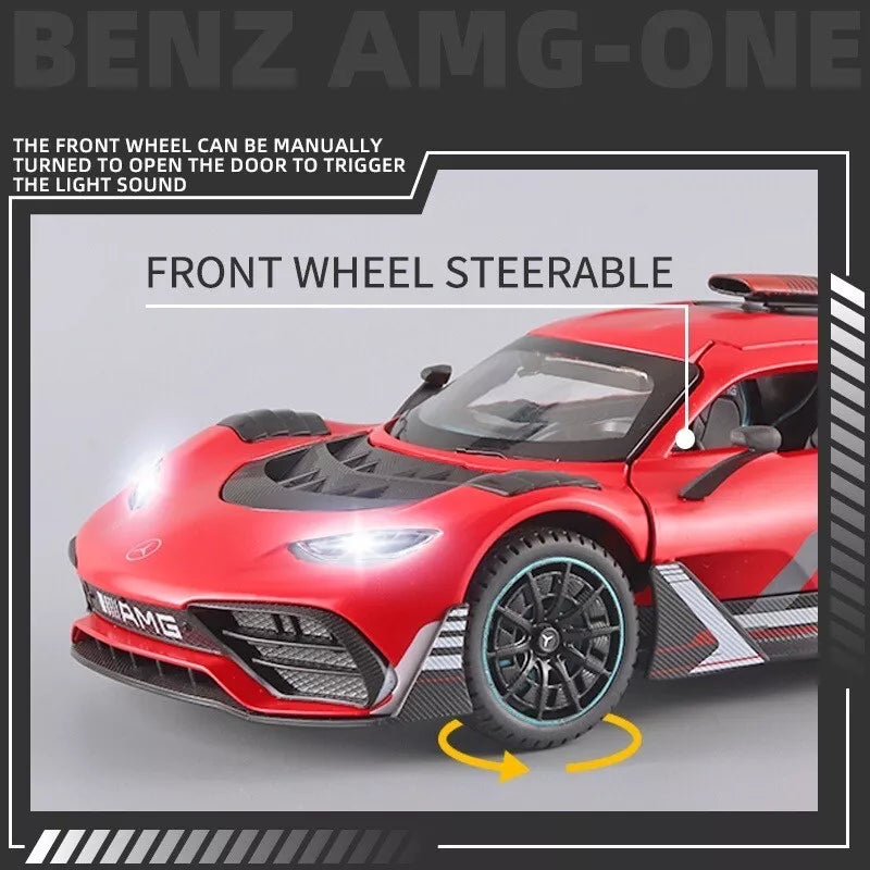 Mercedes Amg-one Scale Model Diecast Metalcar - All Size