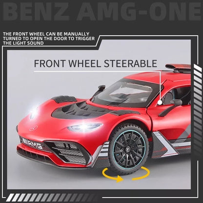 Mercedes Amg-one Scale Model Diecast Metalcar - All Size