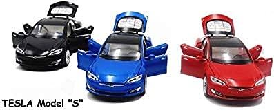 Tesla S Scale Model Diecast Metalcar - All Size