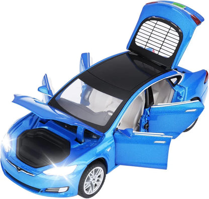 Tesla S Scale Model Diecast Metalcar - All Size