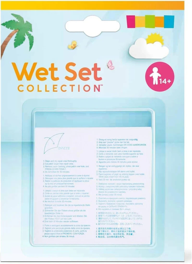 6 PIECE PVC POOL REPAIR PATCHES - ESSENTIAL SOLUTION FOR FIXING INFLATABLES AND OUTDOOR GEAR BATH TUB REPAIR PATCHES FOR SWIMMMING RING TUBE