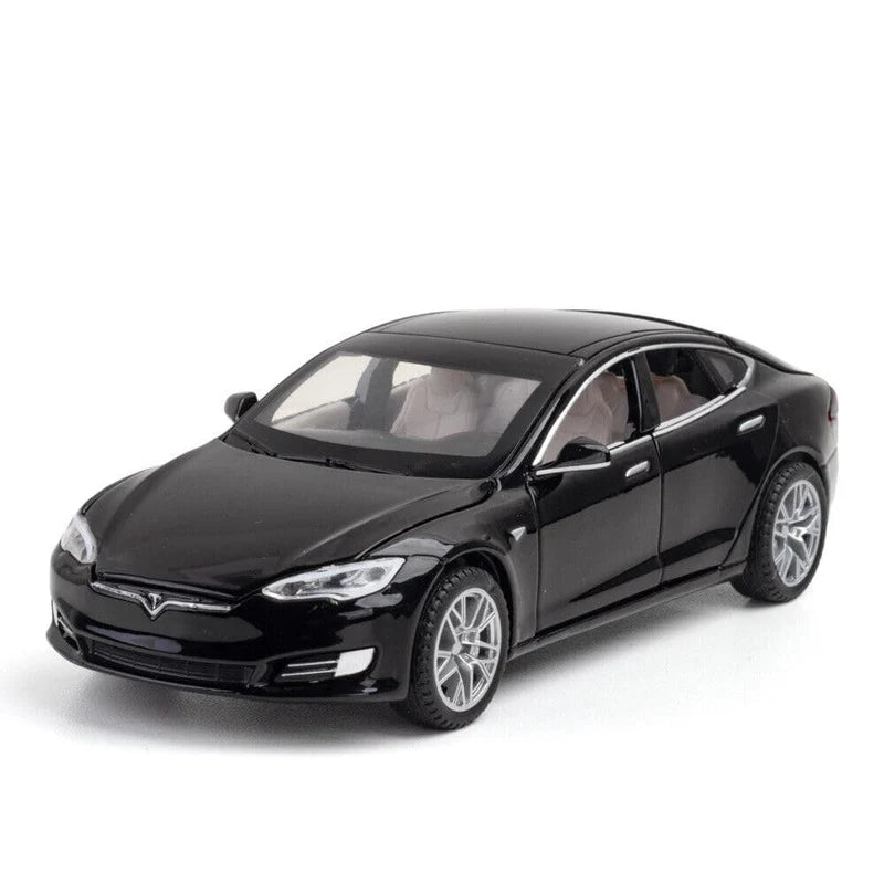 Tesla S Scale Model Diecast Metalcar - All Size