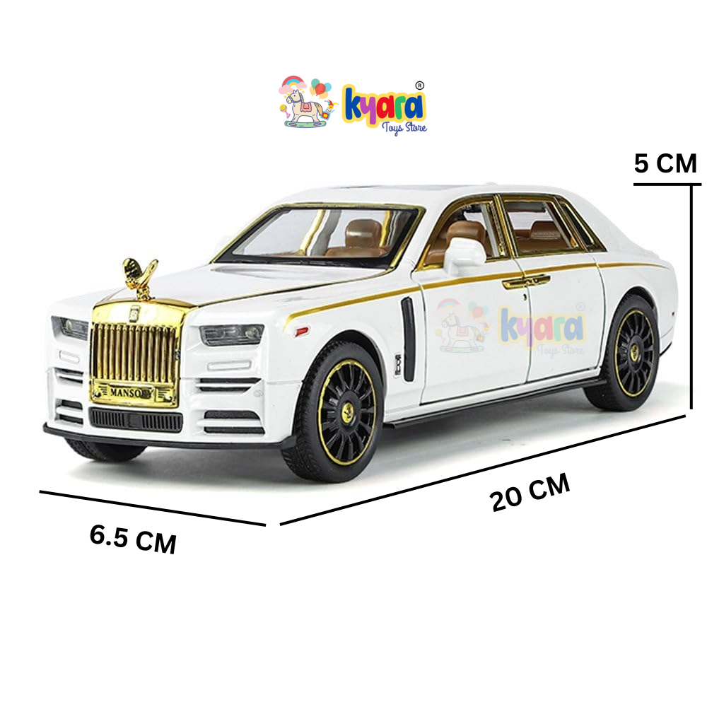 Rolls-royce Phantom Scale Model Diecast Metalcar - All Size