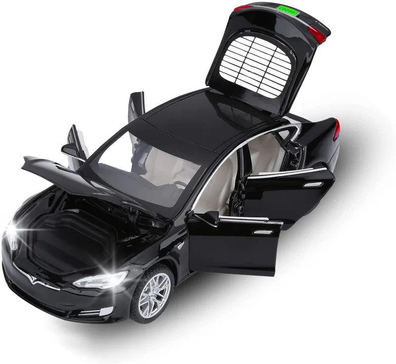 Tesla S Scale Model Diecast Metalcar - All Size