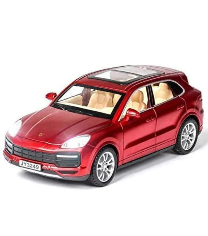 PORCHE PALAMORA 1:32 DIECAST METAL PULLBACK TOY CAR WITH OPENABLE DOORS & LIGHT, MUSIC BOYS CAR FOR KIDS BEST TOYS GIFTS TOYS FOR KIDS [SIZE:-20.5CM*9CM*5.8CM]【 MULTICOLOR 】