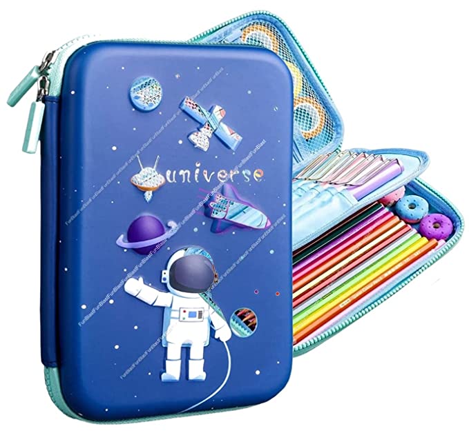 3D Astronaut Pencil Box Space Pencil Case for Kids