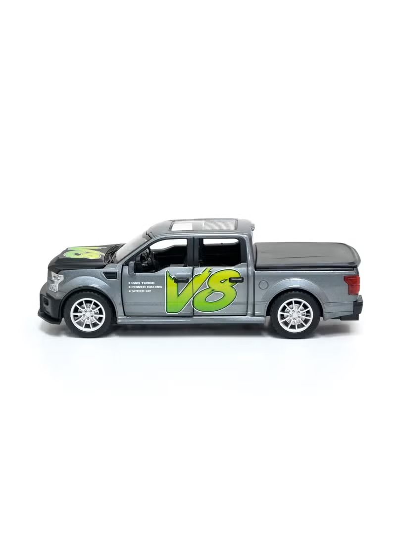 Raptor F150 Pickup Truck Scale Model Diecast Metalcar - All Size