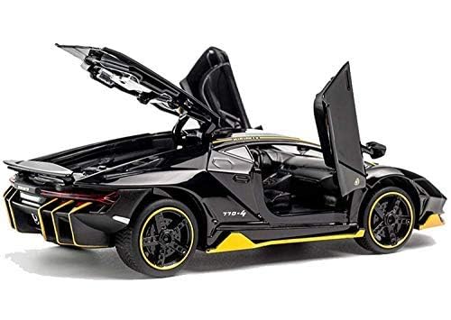 LAMBORGHINI CENTENARIO LP770 1:24 DIECAST METAL PULLBACK TOY CAR WITH OPENABLE DOORS & LIGHT, MUSIC BOYS CAR FOR KIDS BEST TOYS GIFTS TOYS FOR KIDS [SIZE:-20CM*9.5CM*5CM]【 MULTICOLOR 】