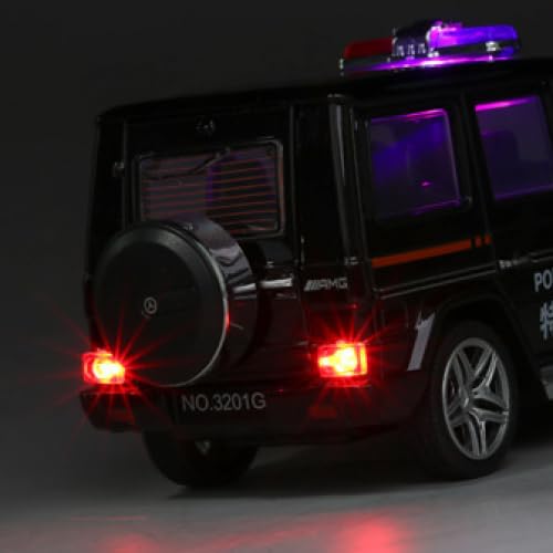 Mercedes Amg G65 Police Scale Model Diecast Metalcar - All Size