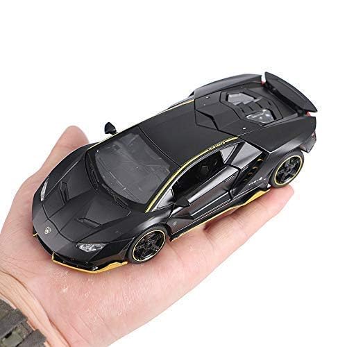 LAMBORGHINI CENTENARIO LP770 1:24 DIECAST METAL PULLBACK TOY CAR WITH OPENABLE DOORS & LIGHT, MUSIC BOYS CAR FOR KIDS BEST TOYS GIFTS TOYS FOR KIDS [SIZE:-20CM*9.5CM*5CM]【 MULTICOLOR 】