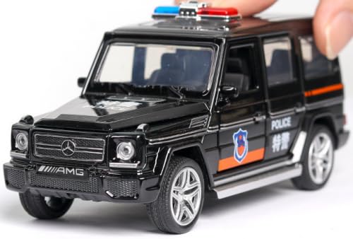 Mercedes Amg G65 Police Scale Model Diecast Metalcar - All Size