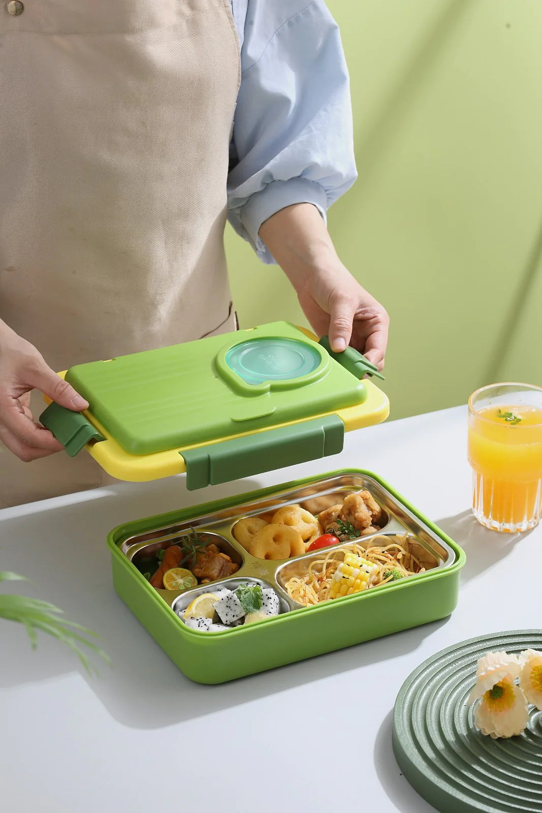 8 Compartments Silly Willy Lunchbox (For Teenagers/Adults)