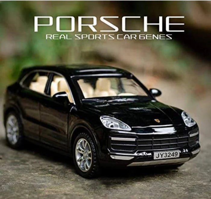 PORCHE PALAMORA 1:32 DIECAST METAL PULLBACK TOY CAR WITH OPENABLE DOORS & LIGHT, MUSIC BOYS CAR FOR KIDS BEST TOYS GIFTS TOYS FOR KIDS [SIZE:-20.5CM*9CM*5.8CM]【 MULTICOLOR 】