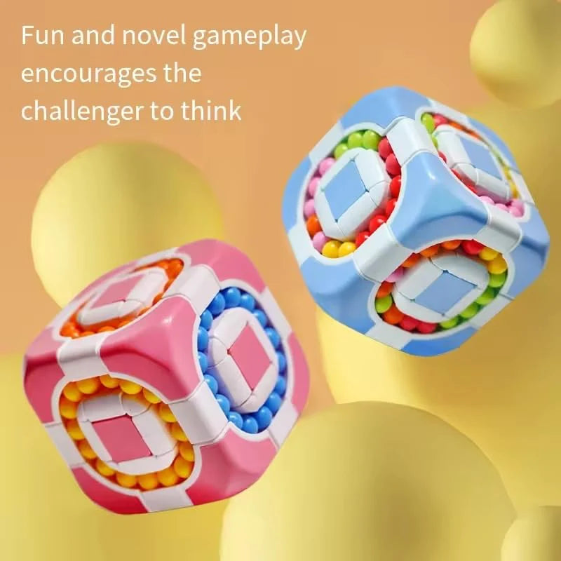 3D MAZE GAME BRAIN TEASER PUZZLE BALL CUBE,FUN CHALLENGING TOY FOR KIDS AND ADULTS,PUZZLE TOYS TIRE CUBE ANXIETY RELIEF,GRAVITY MAZE,SENSORY TOYS FOR ADULTS&KIDS AGES 6+