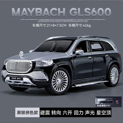 Mercedes-Benz Maybach GLS600 Models diecast scale model car collectible - Big Size