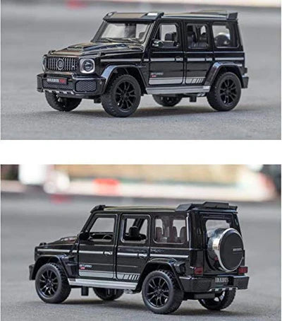 BRABUS 700 SUV 1:32 DIECAST METAL PULLBACK TOY CAR WITH OPENABLE DOORS & LIGHT, MUSIC BOYS CAR FOR KIDS BEST TOYS GIFTS TOYS FOR KIDS [SIZE:-15.5CM*6.5CM*6.5CM]【 MULTICOLOR 】