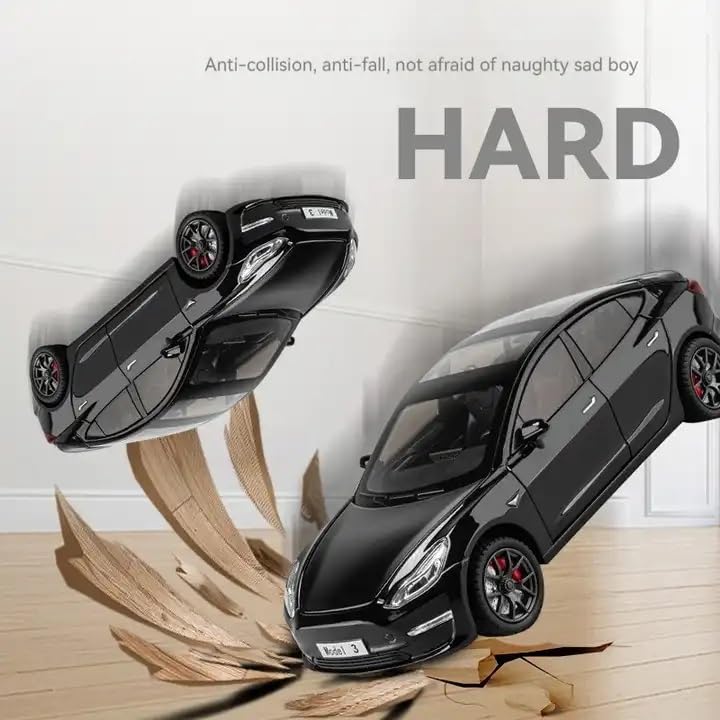 Tesla Model 3 Scale Model Diecast Metalcar - All Size