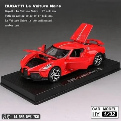 Bugatti La Voiture Scale Model Diecast Metalcar - All Size