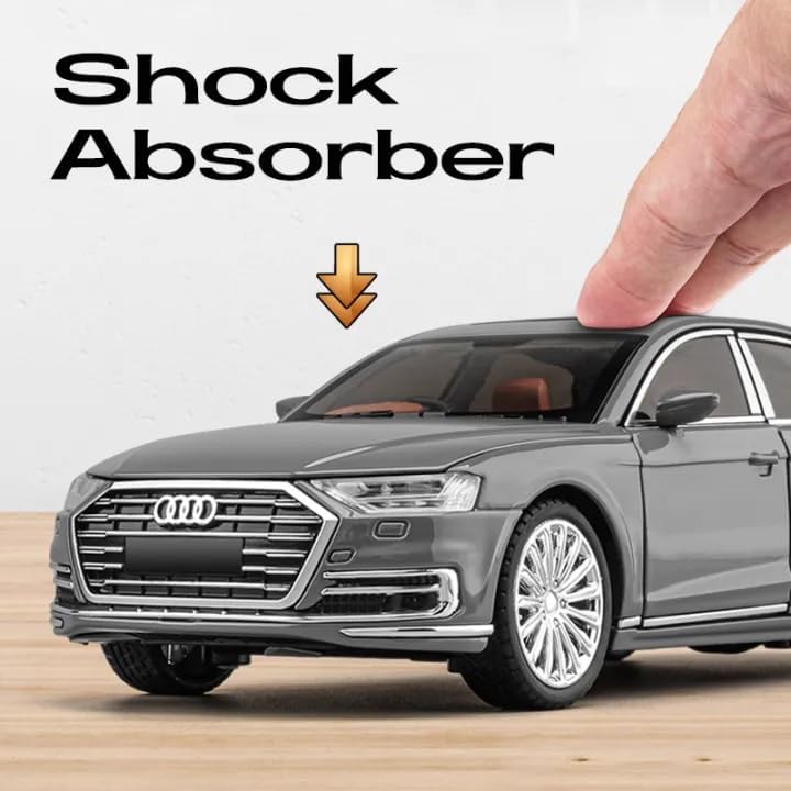 Audi A8 Scale Model Diecast Metalcar - All Size