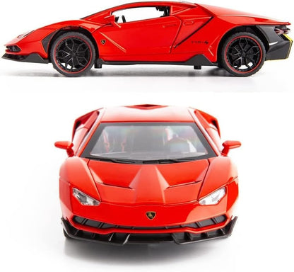 Lamborghini Centenario Lp770 Scale Model Diecast Metalcar - All Size