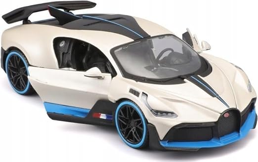 Big Size 1:24 BUGATTI DIVO DIECAST METAL PULLBACK TOY CAR WITH OPENABLE DOORS & LIGHT, MUSIC BOYS CAR FOR KIDS BEST TOYS GIFTS TOYS FOR KIDS [SIZE:-22CM*9CM*7CM]【 MULTICOLOR 】