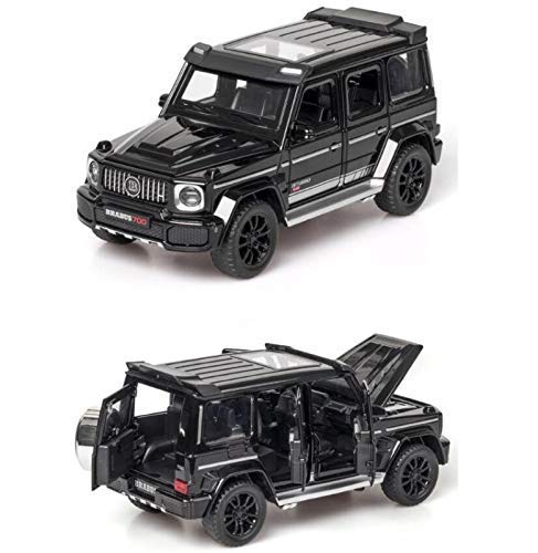 BRABUS 700 1:32 DIECAST METAL PULLBACK TOY CAR WITH OPENABLE DOORS & LIGHT, MUSIC BOYS CAR FOR KIDS BEST TOYS GIFTS TOYS FOR KIDS [SIZE:-15.5CM*6.5CM*6.5CM]【 MULTICOLOR 】